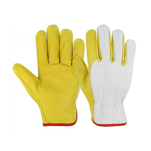 El mejor diseño de guantes de cuero para conductor fácil de usar disponible en precio al por mayor nuevo diseño cómodo superventas guantes para conductor - Product Image 4