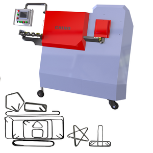 Dobladora automática de aro CNC de 6-12mm para equipos de construcción Dobladora de aro de fuente de aire de acero y acero inoxidable - Product Image 4