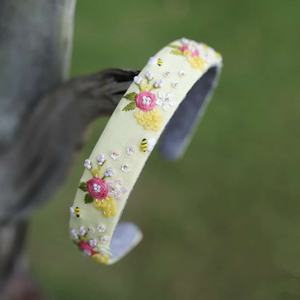 Custom made Handcrafted Embroidered Hair Bands Boho Chic & Ethnic-Inspired <b>Headbands</b> for All Ages - Product Image 5