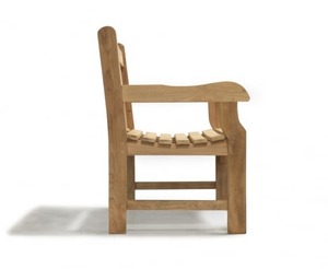 Sillas de Madera de Teca Antigua de Calidad para Exteriores, Diseño Moderno y Sencillo, Patas Grandes y Resistentes de Madera Maciza - Product Image 2