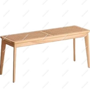 Natural Rattan Counter Chair Bar Stools for Kitchen Decoration Handcrafted Stool / Decor Stools Tables Bone Inlay Console - Product Image 6