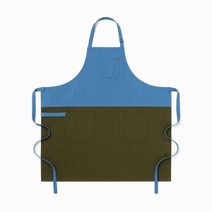 Premium Canvas Heavy Duty Oil-Resistant Reusable Sleeveless <b>Apron</b> for Gardening Milk Tea Restaurant Kitchen Cooking Custom Logo - Product Image 5