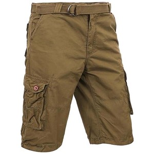 Eco-Friendly Cotton <b>Cargo</b> <b>Shorts</b> with Multi-Pockets <b>Lightweight</b> and Comfortable Perfect for Casual Outdoor and Sportswear - Product Image 2