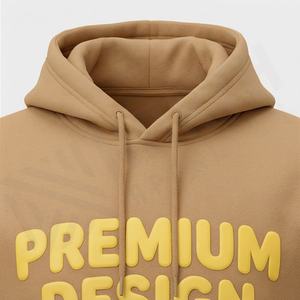 Sweat-shirts unisexes personnalisés 320 GSM, qualité supérieure, poids lourd, prix d'usine, vente en gros, vêtements décontractés confortables, chauds et doux - Product Image 4