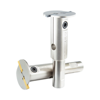Fraise à fraiser CNC en carbure de haute précision Chuanrun DKT, dureté 55-60HRC, résistante à l'usure, pour le cuivre, la fonte, l'acier au carbone, les moules
