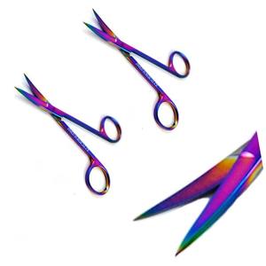 Tijeras de Iris Reutilizables Manuales de Alta Calidad con Recubrimiento Múltiple, Acero Inoxidable STR CVD para Procedimientos Quirúrgicos Clínicos y Hospitalarios - Product Image 4