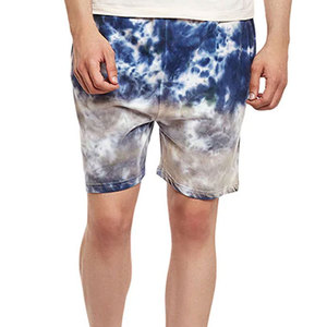 Shorts de bain décontractés pour hommes en gros, 100 % coton, taille mi-haute ajustable, poches latérales, séchage rapide, respirant, logo personnalisé, service OEM - Product Image 4