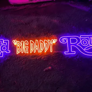 Big Daddy Led Neon Sign-lệnh chú ý với Đèn Neon LED táo bạo và Sáng-trang trí bắt mắt cho một sự hiện diện nổi bật