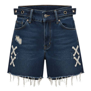 Shorts de Mezclilla para Hombre de Alta Calidad, Costuras Resistentes para un Uso Diario Duradero, Diseño Multibolsillos para Uso Utilitario y Casual - Product Image 1