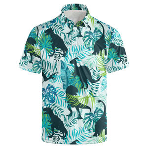 Polos Nouveau Design Motifs de Sublimation Hommes Polos à Séchage Rapide - Product Image 3