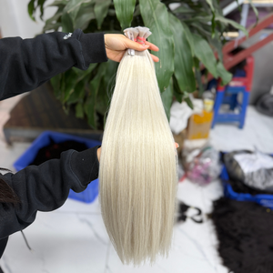 Vente en gros 100% naturel brut vierge couleurs cheveux humains haute qualité en vrac extensions de cheveux humains - Product Image 1