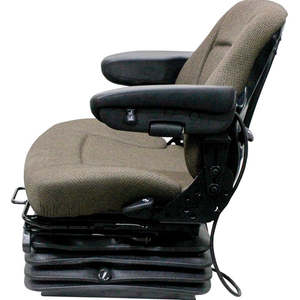 Siège de tracteur 12V pour Case IH / New Holland / McCormick avec suspension pneumatique - Product Image 2