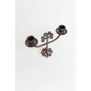 Top Selling Deluxe Quality Handmade <b>Black</b> Table Top <b>Candelabra</b> Unique Candle Jar 2 Arms for Weddings Christmas Wholesale - Product Image 6