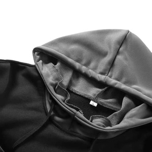 Sudaderas con Capucha de Invierno para Hombre, 100% Algodón de Primera Calidad, Casuales, Modernas, de Manga Larga, Lisas, Teñidas, Básicas, de Algodón Mezclado, para Exteriores - Product Image 6