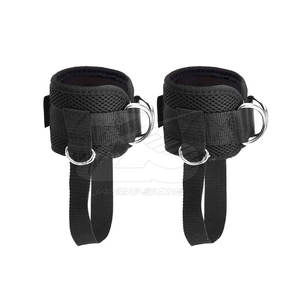 Nueva llegada de alta calidad respetuoso con el medio ambiente neopreno/algodón gimnasio Fitness pie correas diseño antideslizante para levantamiento de pesas soporte de tobillo - Product Image 1