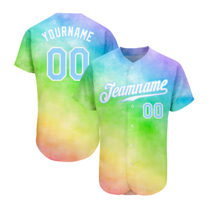 Uniformes de baseball unisexes pour adultes, design personnalisé, impression numérique, respirant, séchage rapide, jersey de baseball en polyester cousu, nom de l'équipe - Product Image 1