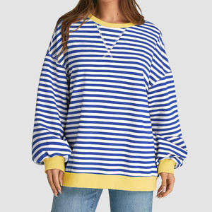 เสื้อฮู้ดดี้ผู้หญิงแบบสวมหัว คอกลม ดีไซน์บุซับใน กันลม ระบายอากาศได้ดี คุณภาพสูง สำหรับฤดูใบไม้ร่วงและฤดูหนาว พร้อมปักโลโก้ตามสั่ง - Product Image 3