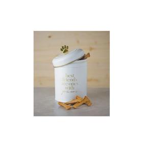 Boîte à biscuits fonctionnelle en métal avec finition antique pour organiser et compléter les conceptions de cuisine vintage - Product Image 2