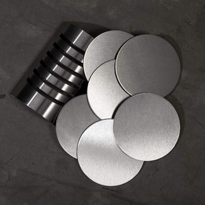 King International Cream <b>Coaster</b> <b>Set</b> Latest Design <b>with</b> Stainless Steel <b>Holder</b> Best Price for Hotel & Restaurant Use - Product Image 1