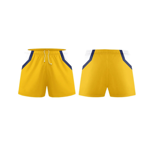 Shorts de rugby unisexes en polyester respirant, antibactérien, évacuant l'humidité, séchage rapide, grande taille, couleur unie, personnalisable - Product Image 4