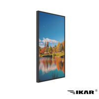 Pantalla LCD de Señalización Digital para Interiores, de Doble Cara, 2500 cd, para Escaparates, Publicidad, Orientación en Centros Comerciales