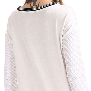 Meilleures ventes de sweat-shirt pour femmes avec design personnalisé vêtements d'hiver longue longueur à la mode OEM sweat-shirt pour femmes au design personnalisé - Product Image 5