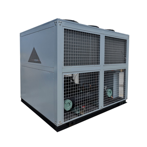Refrigerador refrigerado a ar padrão do parafuso 60HP R22/R407C/R134A/R410A poder grande para a máquina da extrusão - Product Image 1