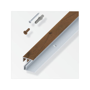 Conexión para balcón a parquet, nogal/natural, 100 cm - Product Image 1