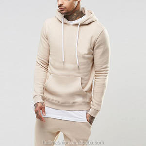 Conjunto de chándales de algodón 100% de alta calidad para hombre, chándal en blanco transpirable, chándal sólido para correr para invierno - Product Image 5