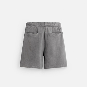 Bermuda de jogging coupe décontractée pour hommes personnalisé 100% coton short d'été décontracté avec poches tissu en maille souple fabriqué au Bangladesh - Product Image 2