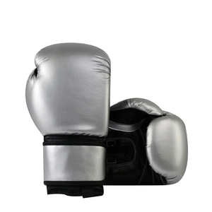 Guantes de Boxeo de Cuero Genuino de Alta Calidad al por Mayor, Color Personalizado, Diseño Personalizado para Luchadores, Duraderos, Transpirables, con Cordones para Sparring - Product Image 1