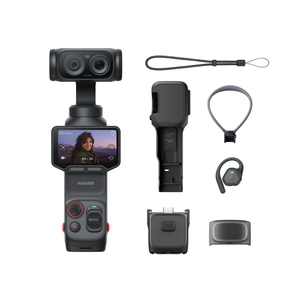Caméra stabilisée Insta360 Luna Ultra avec double objectif Leica, 8K, capteur CMOS 1 pouce, batterie 4h, écran OLED détachable, triple puce IA, Deep Trac - Product Image 1