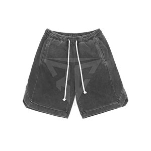 Shorts con Lavado Ácido de Diseño Exclusivo, 100% Algodón, Casuales, Diseño Sólido, Cintura Media, Ligeros, de Alta Calidad, Secado Rápido, Color Personalizado, OEM - Product Image 1
