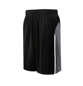 Short de basket léger Dri-FIT vêtements de sport été ceinture élastique polyester coupe confortable imprimé hommes vente en gros - Product Image 5