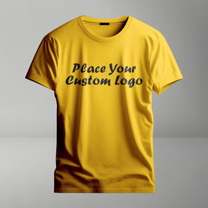 T-shirt manches courtes de couleur unie pour hommes respirant col rond décontracté gym workout top disponible en plusieurs couleurs - Product Image 6