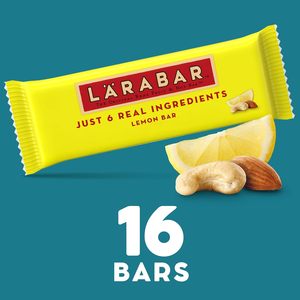 Barres aux fruits et aux noix Larabar Lemon Bar, sans gluten et végétaliennes, 25,6 oz, 16 unités - Product Image 2