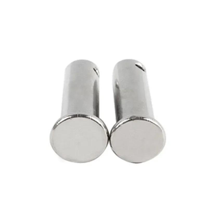 2 à 10 pièces Goupilles cylindriques à tête plate en acier inoxydable avec trou, types M2, M2.5, M3, M4, M5, M6, M8, M10, M12 - Product Image 1