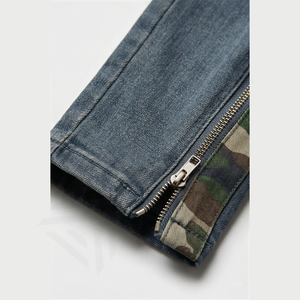 Pantalones Vaqueros de Uso Diario para Hombre, Diseño Personalizado, Transpirables, con Decoración de Botones, Primavera Invierno, Alta Calidad, Venta al Por Mayor - Product Image 6