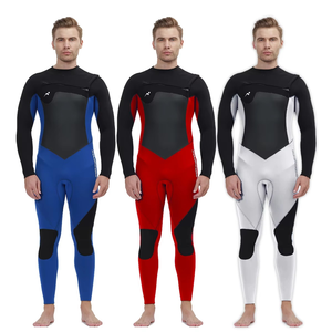 Traje de Neopreno Personalizado al por Mayor para Hombre y Mujer, Traje de Cuerpo Entero para Natación, con Cremallera Trasera, Cálido, para Surf y Buceo - Product Image 6