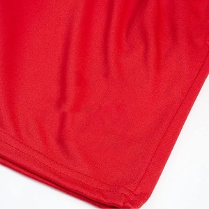 Conjunto de 2 piezas para hombre, negro y rojo, ropa deportiva de verano para hombre, camiseta de algodón y pantalones cortos. - Product Image 3