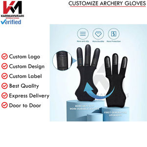 Guantes de Billar Ligeros y Cómodos para un Tiro Preciso, Cuero de Alta Calidad, Impermeables, Profesionales para Arqueros - Product Image 6