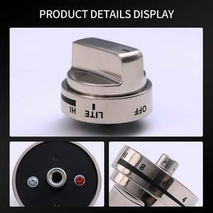 AEZ73453509 Lot de 5 Boutons de Commande de Brûleur pour Cuisinière, Pièces de Rechange Compatibles pour Four/Cuisinière LG et Kenmore, Remplace les Pièces Domestiques - Product Image 4