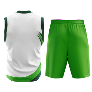 Personalizable Reversible Sublimación Baloncesto Uniforme Jersey Set Tallas grandes Adultos Venta al por mayor en blanco Logo Diseño Desgaste Impreso - Product Image 2