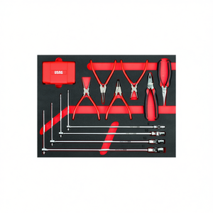 Ensemble d'outils en mousse bicolore USAG avec pinces à circlips et clés à poignée en T, ensemble de 42 pièces - Product Image 2