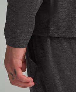 T-shirt à manches longues 100 % coton pour homme, taille standard, impression personnalisée, écologique, respirant, qualité supérieure, vente en gros - Product Image 3