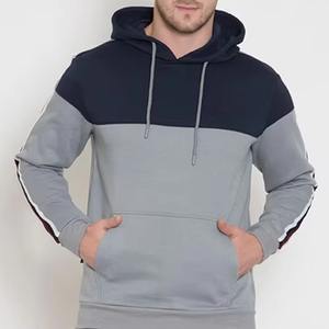 Sweat à capuche décontracté 100 % coton pour homme, coupe régulière, imprimé numérique, bords nettoyés, respirant, idéal pour l'hiver - Product Image 4