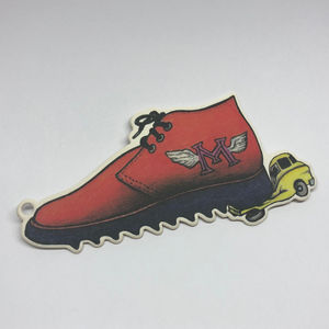 ป้ายแบบไดคัทสำหรับติดผ้ารีไซเคิลเป็นมิตรต่อสิ่งแวดล้อมป้ายแขวนแท็กแบบสั่งทำใช้งานได้จริงพร้อมตาไก่แฟนซี - Product Image 4