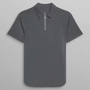 เสื้อยืดโปโลลายทางสำหรับผู้ชายเสื้อยืดโปโลลายทางแนวนอนมีสไตล์ใส่สบายสำหรับสุดสัปดาห์ - Product Image 1