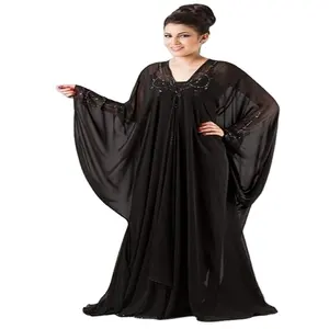 העבאיה קפטן שמלות העבאיה מוסלמי ללבוש חדש מסורתי שמלת זמין בכל גדלים וגוף אשוח ללבוש קל ידית