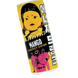 Vente en gros de boissons énergisantes au jeu de calmar à bas prix 250ml Power Boost with a Dangerous Twist Meilleure vente de boissons énergisantes à bas prix - Product Image 1